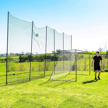 Stop That Ball™ Backstop Net Systems | Multi-Sport Ball Stop Net & Posts | Pop-Up, Freestanding & Socketed Options [7 Sizes]
