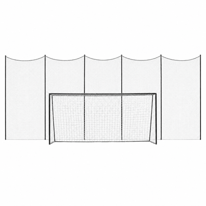 Stop That Ball™ Backstop Net Systems | Multi-Sport Ball Stop Net & Posts | Pop-Up, Freestanding & Socketed Options [7 Sizes]